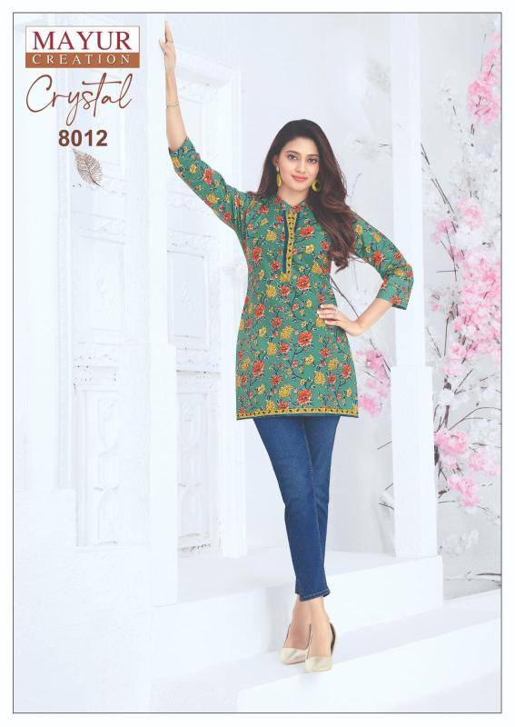 Mayur crystal vol-8 Surat kurti wholesale shopping